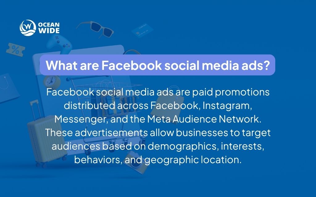 What are Facebook social media ads?